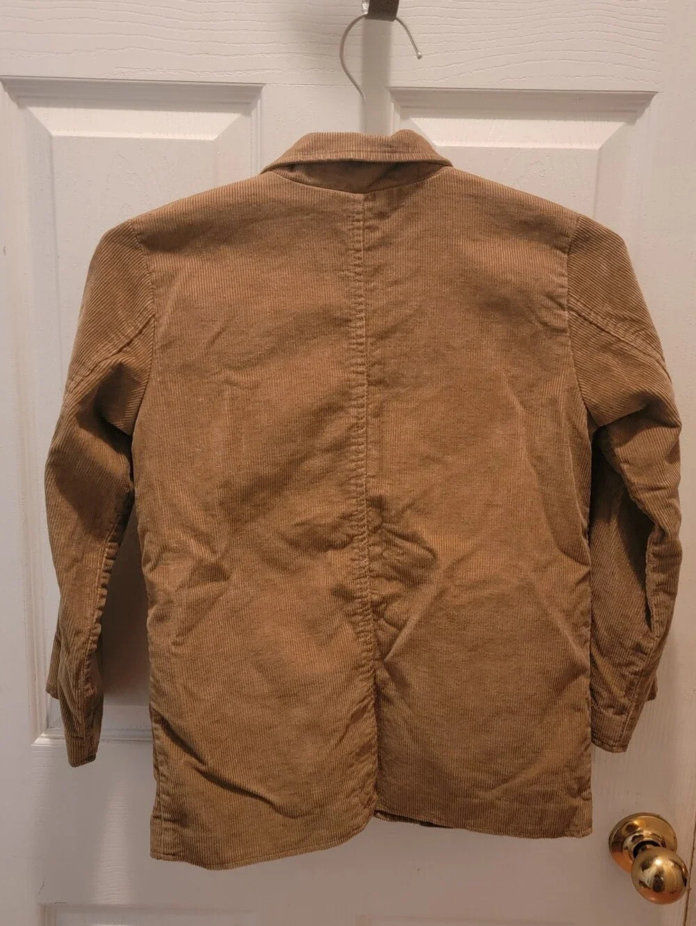 Gymboree Boys Tan Corduroy Jacket Blazer - Size M (7-8) Classic Preppy